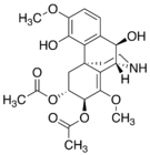 Chemical structure of fenfangjine G.