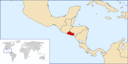 Location of ਸਾਲਵਾਦੋਰ