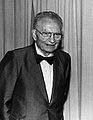 Economist and Nobel laureate in economics Paul Samuelson (AM, 1936; PhD, 1941)