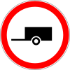 3.7 Driving with a trailer is prohibited