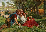 『雇われ羊飼い』(1852)