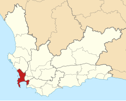 Città del Capo – Mappa