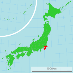 Localização de Chiba