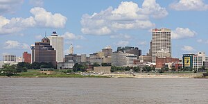 Downtown Memphis skyline
