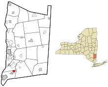 Location of Brinckerhoff, New York