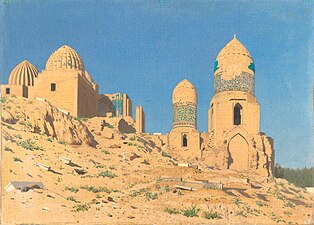 Shah-i-Zinda Mausoleum in Samarkand (1869–1870)