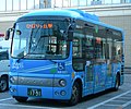 西東京市コミュニティバス「はなバス」の車両。ひばりヶ丘駅南口にて