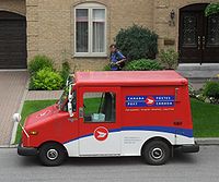 A Grumman LLV of Canada Post, in Montreal, Quebec in June 2010
