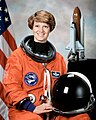 Eileen Collins, the first female Space Shuttle pilot and commander