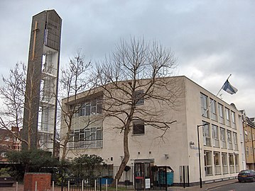 Finnish Church, London, Cyril Mardall-Sjöström, 1958.