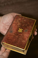 The Bible used by Abraham Lincoln for his oath of office during his first inaugural in 1861