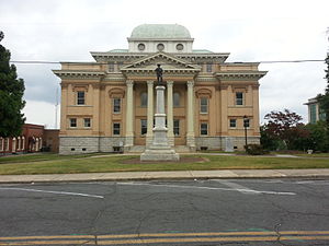 Randolph County Courthouse and Confederate Monument