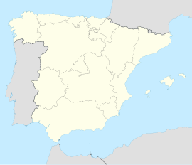 Севиља на карти Шпаније