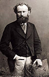 ナダールによるマネの肖像写真（1867-1870頃）