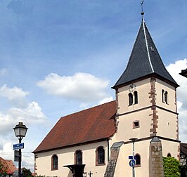 Protestante kerk van Eckwersheim