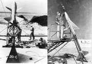 Early research rockets at Wallops Island