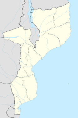 マシーシェの位置（モザンビーク内）