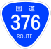National Route 376 shield