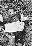 A picture of a dead child. Probably taken by Bernhard Sindberg