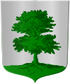 The old coat of arms of Groenlo (17th century)