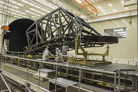 Backplane after being tested at Marshall Space Flight, 2013