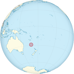 Location of Pulo Norfolk