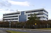 Former Nintendo of Europe headquarters in Großostheim, Germany, until 2014