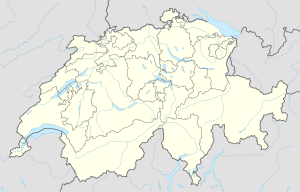 普朗莱瓦特在瑞士的位置