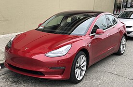 Tesla Model 3 (2020).