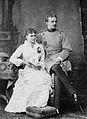 Charlotte von der Decken (1863–1933) and her husband Count Frederick of Hohenau, son of Prince Albert of Prussia