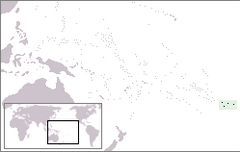 Położenie Pitcairn