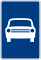 Road for motor vehicles