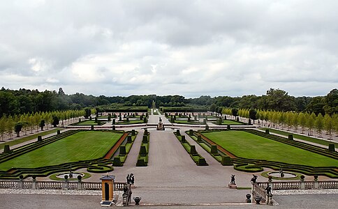 The Baroque garden at Drottningholm Palace in 2011