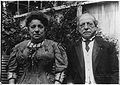 Image 7Samuel Gompers, President of the American Federation of Labor, and his wife, circa 1908.