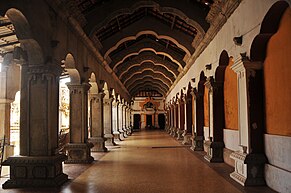 Corridor of Naguleswaram Temple