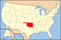 Localização de Oklahoma