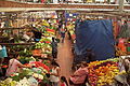 Grocery stalls in San Juan de Dios Market in Guadalajara, Mexico