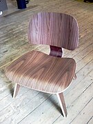Charles Eames, 1945-6, Lounge Chair Wood, plywood with rosewood veneer, 67.63 x 56.2 x 62.87 cm