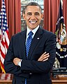 Μπαράκ Ομπάμα (γεν. 1961), υπηρέτησε: 2009–2017