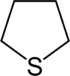 Structure of thiolane