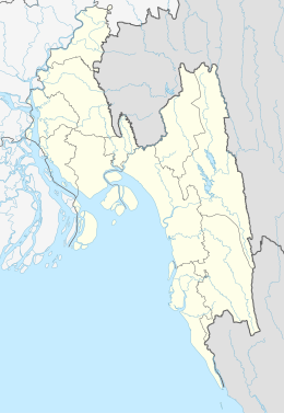 Chittagong is located in Chittagong division
