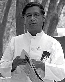 César Chávez vuonna 1972.