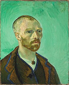 Vincent van Gogh, Self-portrait dedicated to Paul Gauguin, 1888