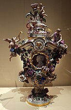 Meissen porcelain; c. 1860-80.
