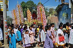 Good Friday procession in Xochistlahuaca