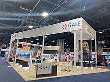 Gale booth at ALA tradeshow