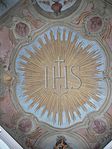 Takmålning i Sankta Ursula-kyrkan i Horgenzell i Landkreis Ravensburg.