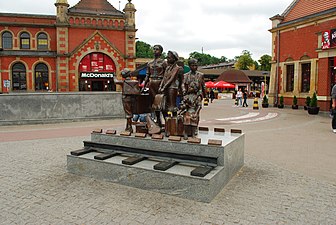 Monument als nens del Kindertransport