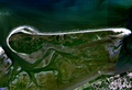 Satellietfoto van Amelaand