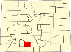 Colorado with Rio Grande highlighted